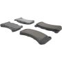 CENTRIC PARTS 104.13650 Posi Quiet Semi-Metallic Brake Pads with Hardware