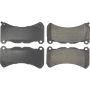 CENTRIC PARTS 104.13650 Posi Quiet Semi-Metallic Brake Pads with Hardware
