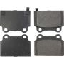 CENTRIC PARTS 104.13680 Posi Quiet Semi-Metallic Brake Pads with Hardware