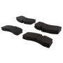 CENTRIC PARTS 104.13690 Posi Quiet Semi-Metallic Brake Pads with Hardware