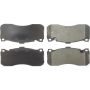 CENTRIC PARTS 104.13710 Posi Quiet Semi-Metallic Brake Pads with Hardware