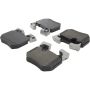 CENTRIC PARTS 104.13720 Posi Quiet Semi-Metallic Brake Pads with Hardware