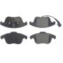CENTRIC PARTS 104.13750 Posi Quiet Semi-Metallic Brake Pads with Hardware