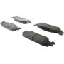 CENTRIC PARTS 104.13760 Posi Quiet Semi-Metallic Brake Pads with Hardware