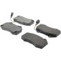CENTRIC PARTS 104.13791 Posi Quiet Semi-Metallic Brake Pads with Hardware