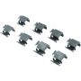 CENTRIC PARTS 104.14060 Posi Quiet Semi-Metallic Brake Pads with Hardware
