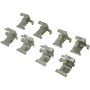 CENTRIC PARTS 104.14110 Posi Quiet Semi-Metallic Brake Pads with Hardware