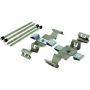 CENTRIC PARTS 104.14200 Posi Quiet Semi-Metallic Brake Pads with Hardware