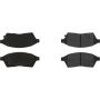 CENTRIC PARTS 104.14220 Posi Quiet Semi-Metallic Brake Pads with Hardware