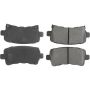 CENTRIC PARTS 104.14300 Posi Quiet Semi-Metallic Brake Pads with Hardware