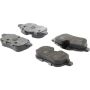 CENTRIC PARTS 104.14330 Posi Quiet Semi-Metallic Brake Pads with Hardware