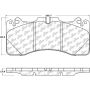CENTRIC PARTS 104.14400 Posi Quiet Semi-Metallic Brake Pads with Hardware