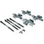 CENTRIC PARTS 104.14400 Posi Quiet Semi-Metallic Brake Pads with Hardware