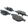 CENTRIC PARTS 104.14480 Posi Quiet Semi-Metallic Brake Pads with Hardware