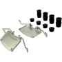 CENTRIC PARTS 104.14480 Posi Quiet Semi-Metallic Brake Pads with Hardware
