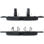 CENTRIC PARTS 104.14480 Posi Quiet Semi-Metallic Brake Pads with Hardware