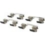 CENTRIC PARTS 104.14690 Posi Quiet Semi-Metallic Brake Pads with Hardware