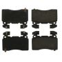 CENTRIC PARTS 104.14741 Posi Quiet Semi-Metallic Brake Pads with Hardware