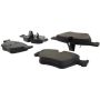 CENTRIC PARTS 104.15040 Posi Quiet Semi-Metallic Brake Pads with Hardware