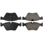 CENTRIC PARTS 104.15040 Posi Quiet Semi-Metallic Brake Pads with Hardware