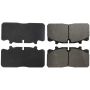 CENTRIC PARTS 104.15180 Posi Quiet Semi-Metallic Brake Pads