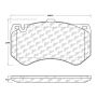 CENTRIC PARTS 104.15300 Posi Quiet Semi-Metallic Brake Pads