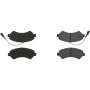 CENTRIC PARTS 104.15401 Posi Quiet Semi-Metallic Brake Pads