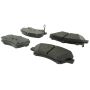 CENTRIC PARTS 104.15431 Posi Quiet Semi-Metallic Brake Pads with Hardware