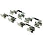 CENTRIC PARTS 104.15470 Posi Quiet Semi-Metallic Brake Pads with Hardware