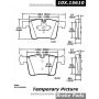CENTRIC PARTS 104.15610 Posi Quiet Semi-Metallic Brake Pads with Hardware