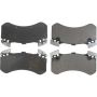 CENTRIC PARTS 104.15750 Posi Quiet Semi-Metallic Brake Pads with Hardware