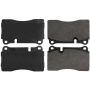 CENTRIC PARTS 104.16000 Posi Quiet Semi-Metallic Brake Pads with Hardware