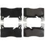 CENTRIC PARTS 104.16070 Posi Quiet Semi-Metallic Brake Pads with Hardware