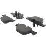 CENTRIC PARTS 104.16100 Posi Quiet Semi-Metallic Brake Pads with Hardware