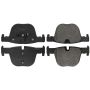 CENTRIC PARTS 104.16100 Posi Quiet Semi-Metallic Brake Pads with Hardware