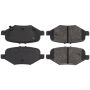 CENTRIC PARTS 104.16120 Posi Quiet Semi-Metallic Brake Pads with Hardware