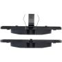 CENTRIC PARTS 104.16130 Posi Quiet Semi-Metallic Brake Pads with Hardware
