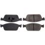 CENTRIC PARTS 104.16450 Posi Quiet Semi-Metallic Brake Pads with Hardware
