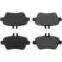 CENTRIC PARTS 104.16462 Posi Quiet Semi-Metallic Brake Pads with Hardware