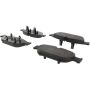 CENTRIC PARTS 104.16520 Posi Quiet Semi-Metallic Brake Pads