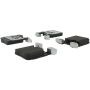 CENTRIC PARTS 104.16560 Posi Quiet Semi-Metallic Brake Pads with Hardware