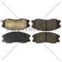 CENTRIC PARTS 104.16780 Posi Quiet Semi-Metallic Brake Pads with Hardware