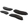 CENTRIC PARTS 104.16800 Posi Quiet Semi-Metallic Brake Pads with Hardware