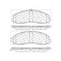 CENTRIC PARTS 104.16800 Posi Quiet Semi-Metallic Brake Pads with Hardware