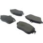 CENTRIC PARTS 104.16940 Posi Quiet Semi-Metallic Brake Pads with Hardware