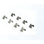 CENTRIC PARTS 104.17190 Posi Quiet Semi-Metallic Brake Pads with Hardware