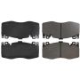CENTRIC PARTS 104.17380 Posi Quiet Semi-Metallic Brake Pads with Hardware
