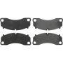 CENTRIC PARTS 104.17410 Posi Quiet Semi-Metallic Brake Pads with Hardware