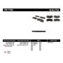 CENTRIC PARTS 104.17420 Posi Quiet Semi-Metallic Brake Pads
