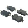 CENTRIC PARTS 104.17520 Posi Quiet Semi-Metallic Brake Pads